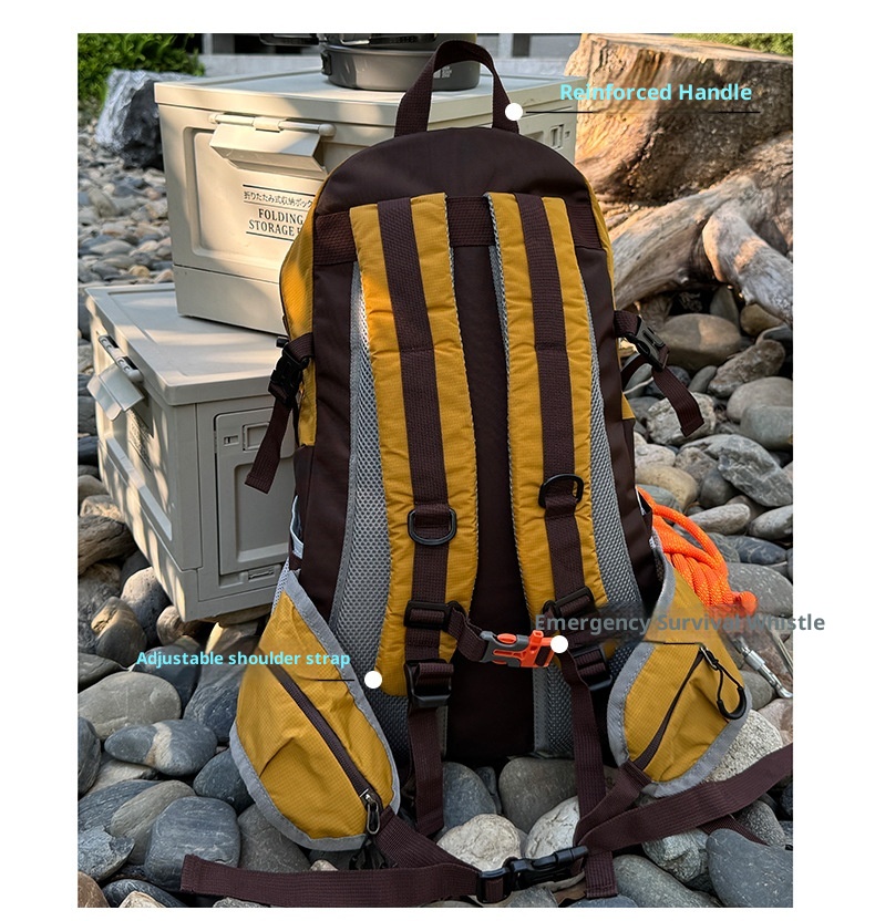 ActiveGo Cross-Border 2025 Travel Fashion Simple Versatile Large Capacity Professional Hiking Backpack_voghion.com