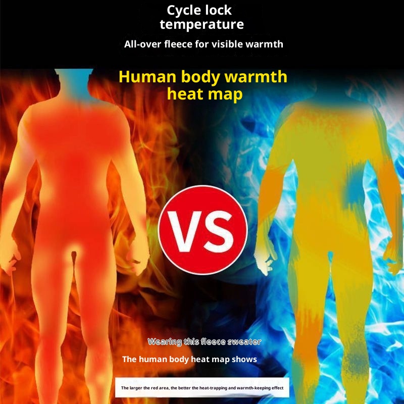 boy Boy Boy Half Turtleneck Sweater For Men, Fleece-Lined, Warm, Autumn And Base Layer, Men's Winter Solid Black Knitwear_voghion.com