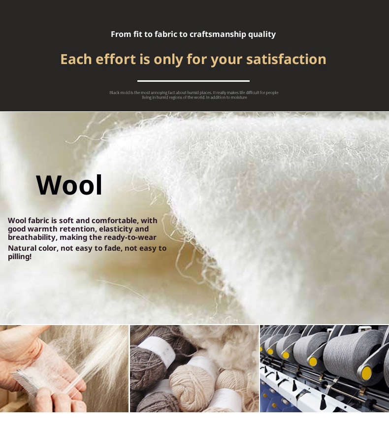 boy Boy Boy Fine Pullover High Neck Pure Wool Sweater For Men Casual Inner Layer Base Shirt Top_voghion.com