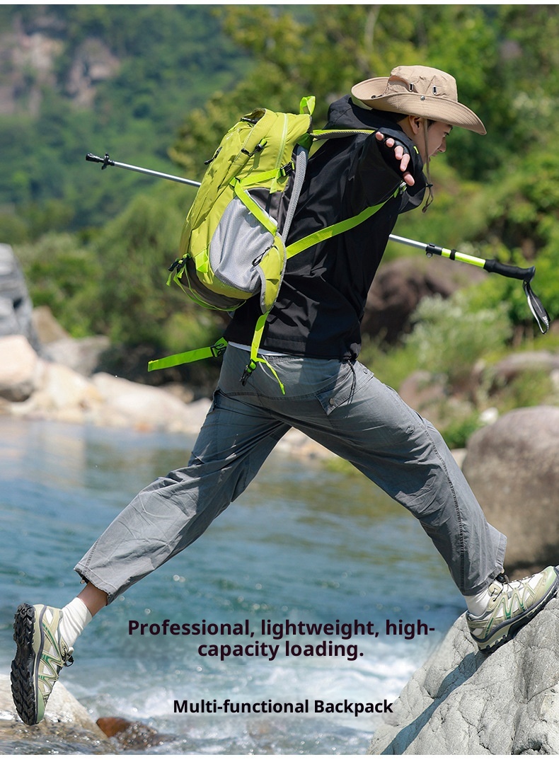 ActiveGo Cross-Border 2025 Travel Fashion Simple Versatile Large Capacity Professional Hiking Backpack_voghion.com
