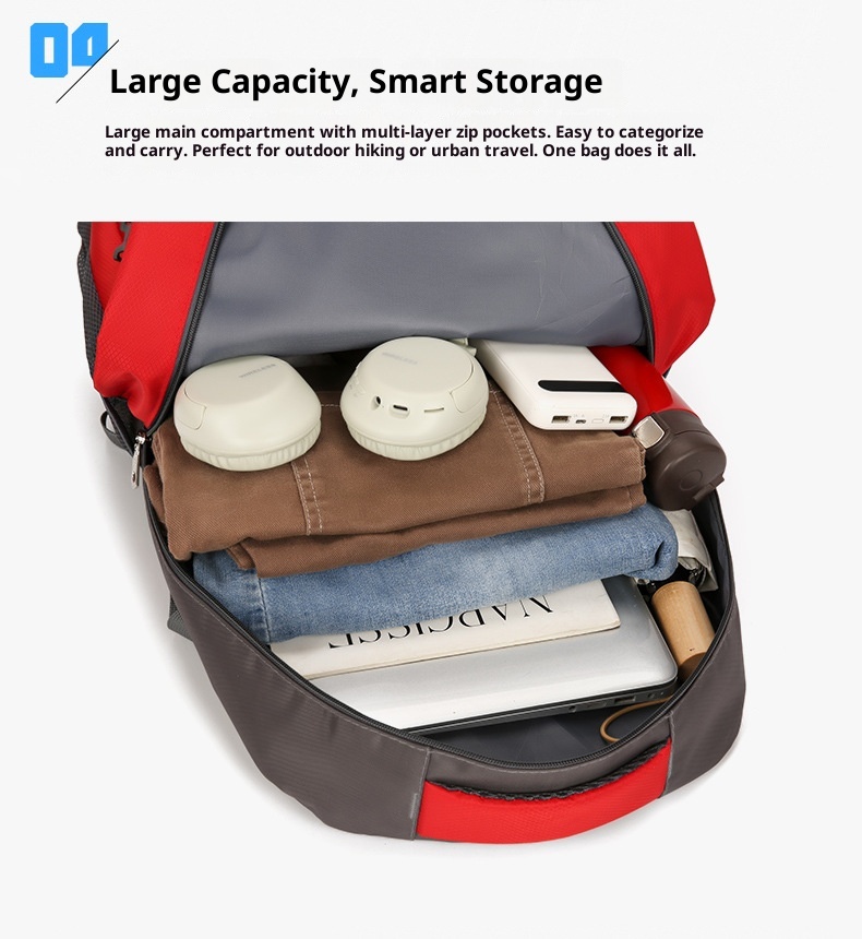 ActiveGo Cross-border Mountaineer Rucksack mit großem Fassungsvermögen (70 l) – Multifunktionaler Rucksack für Camping, Reisen und Wandern_voghion.com