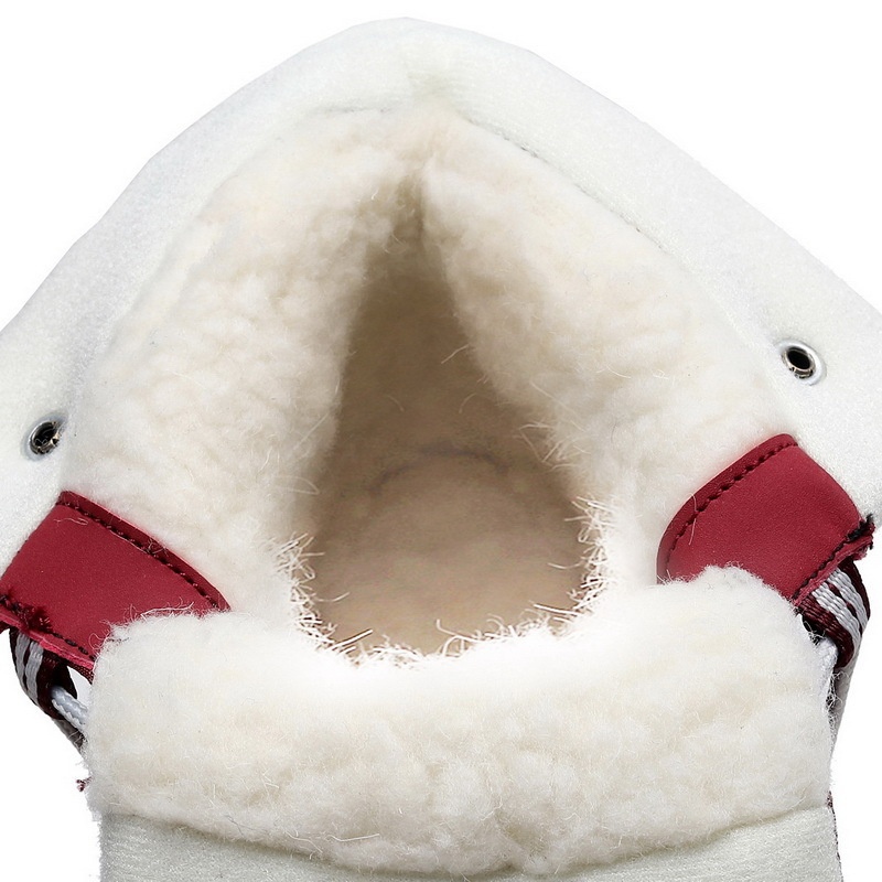 Zees Winter Outdoor Snowboots Dames, Halfhoog, Antislip, Waterdicht, Warme Skischoenen, Grote Maat Katoen Voor Noordoost, Reizen_voghion.com