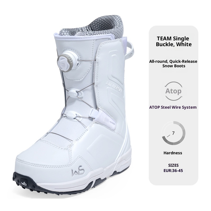 Zees Zees WS Ski Boots High Hardness Carving Snowboard Shoes Waterproof Warm Snowboarding_voghion.com