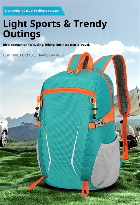 ActiveGo New Mountaineering Outdoor Survival Waterproof Large Capacity Shoulder Travel Cycling Bag Camping Backpack_voghion.com