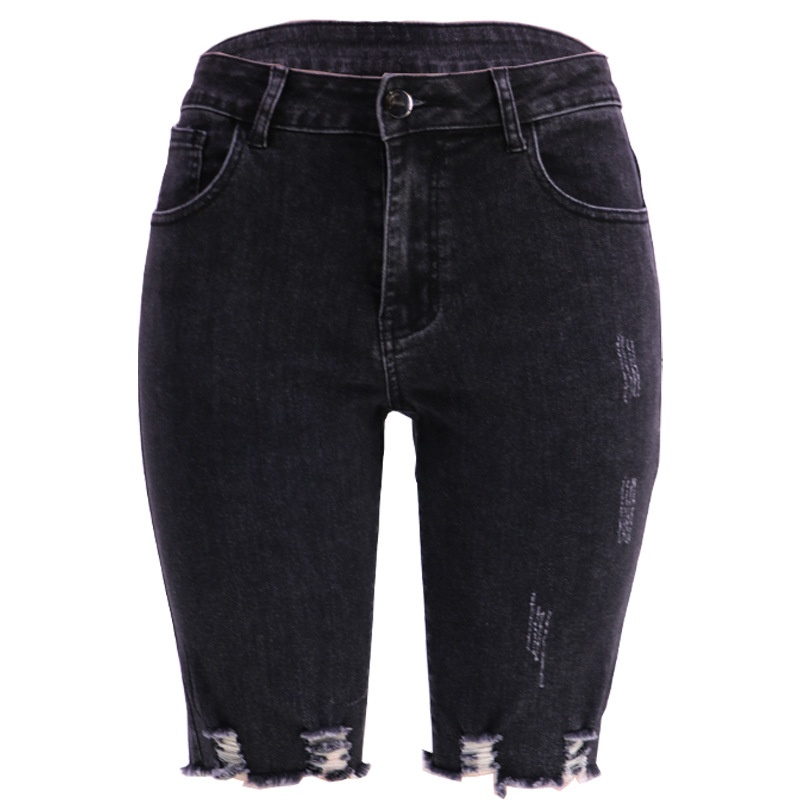 ChicShe Summer New Cross-Border Elegant Commuter Light Color Straight Cotton Washed Blue Jeans Women's Dropshipping_voghion.com