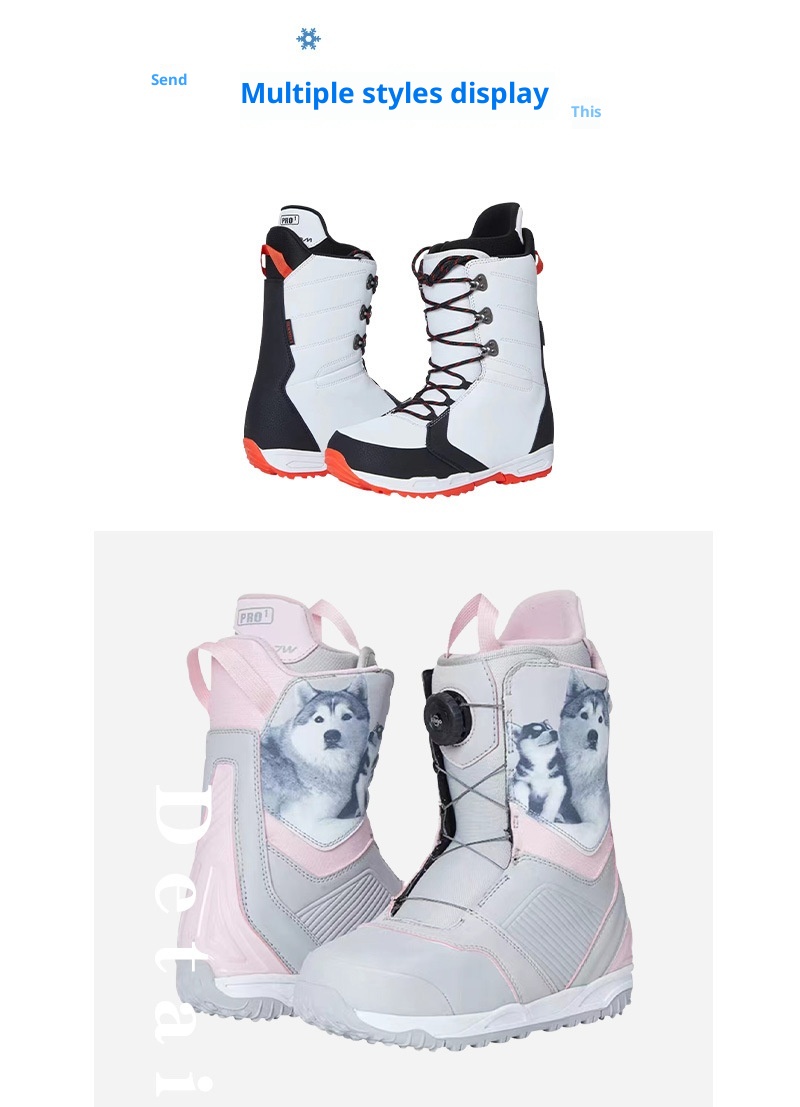 Zees Allround Ski Quick Wear Stalen Draad Gesp Heren En Dames Buitensporten Volwassenen Snowboard Sneeuwschoenen Uitrusting Op Voorraad_voghion.com