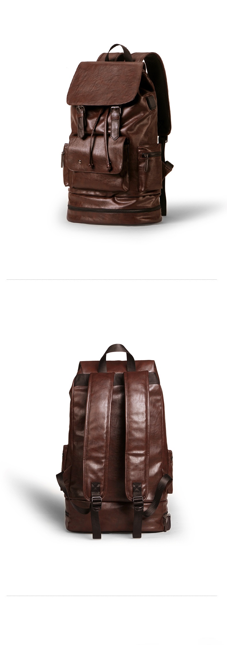 ActiveGo Trendy Business Travel Outdoor Camping Hiking Bag Large Capacity Korean Style Trekking Backpack For Men_voghion.com