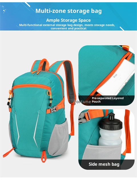 ActiveGo New Mountaineering Outdoor Survival Waterproof Large Capacity Shoulder Travel Cycling Bag Camping Backpack_voghion.com