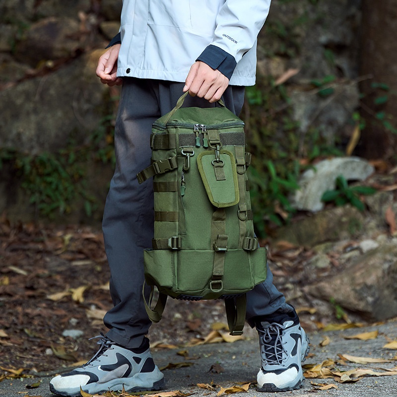 ActiveGo Cross-border Outdoor Hiking Fishing Waterproof Sports Backpack Multifunctional Dr Wet Separation Lure Bag Large_voghion.com