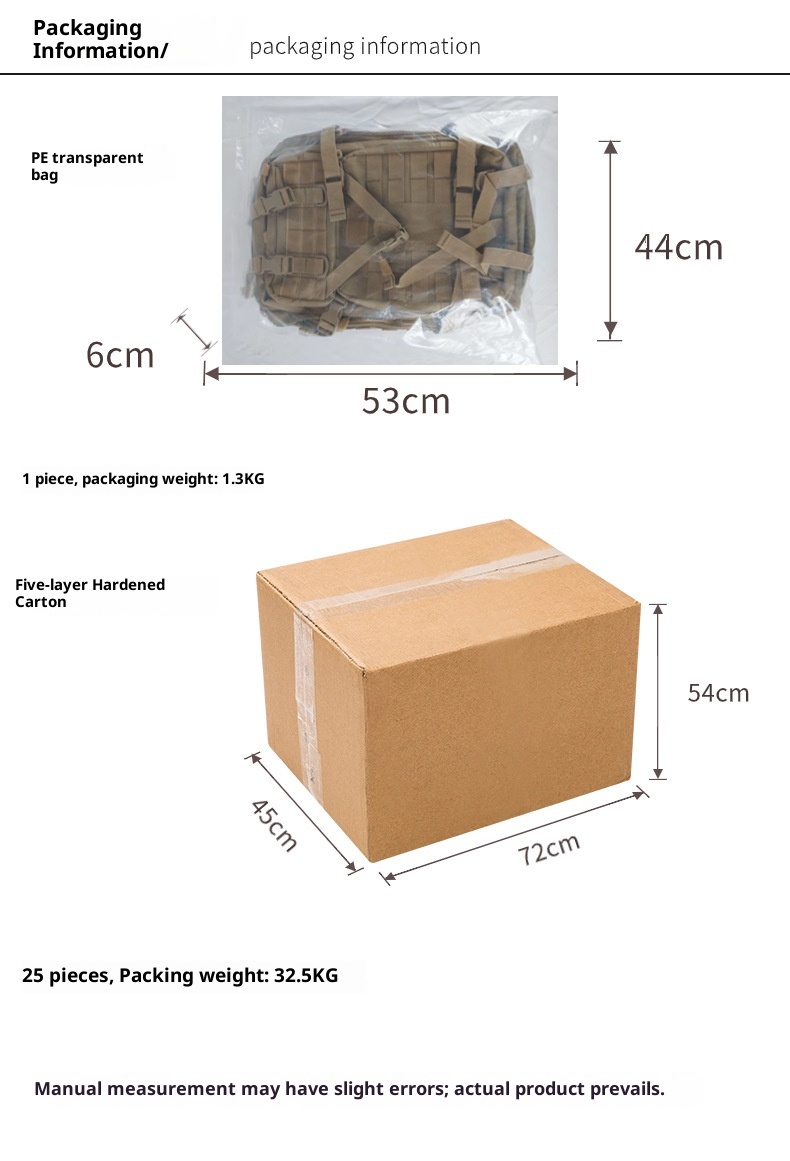 ActiveGo Camouflage Sports Outdoor Hiking Mountaineering Bag Camping Multifunctional Tactical Backpack Large Capacity_voghion.com