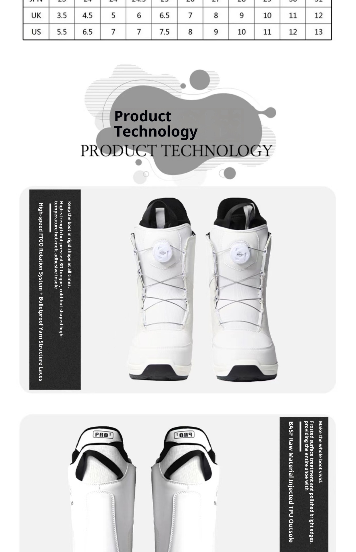 Zees In Stock Uitrusting Volwassen Snowboard Snowboarden Antislip Harde Zool Verdikte Stalen Gesp Snel Te Dragen Skischoenen_voghion.com