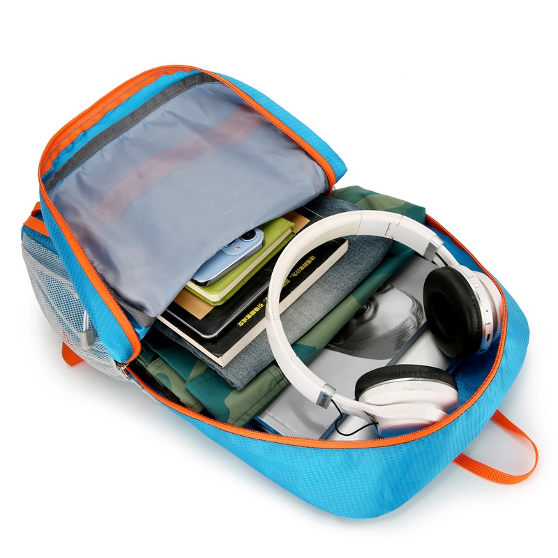 ActiveGo Outdoor For Men Women, Hiking And Cycling Nylon Water-Resistant Multi-Functional Foldable Large Capacity Backpack_voghion.com