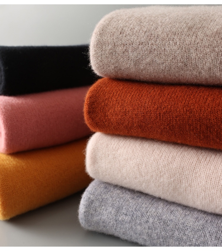 Boy Boy Boy Herren-Rollkragenpullover aus 100 % reiner Wolle, dick gefüttert, Herbst/Winter 2023, Strickpullover aus Kaschmir, lässig und vielseitig_voghion.com