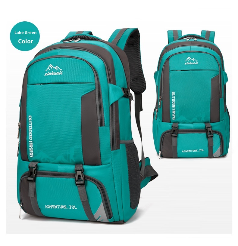 ActiveGo Cross-border Mountaineer Rucksack mit großem Fassungsvermögen (70 l) – Multifunktionaler Rucksack für Camping, Reisen und Wandern_voghion.com