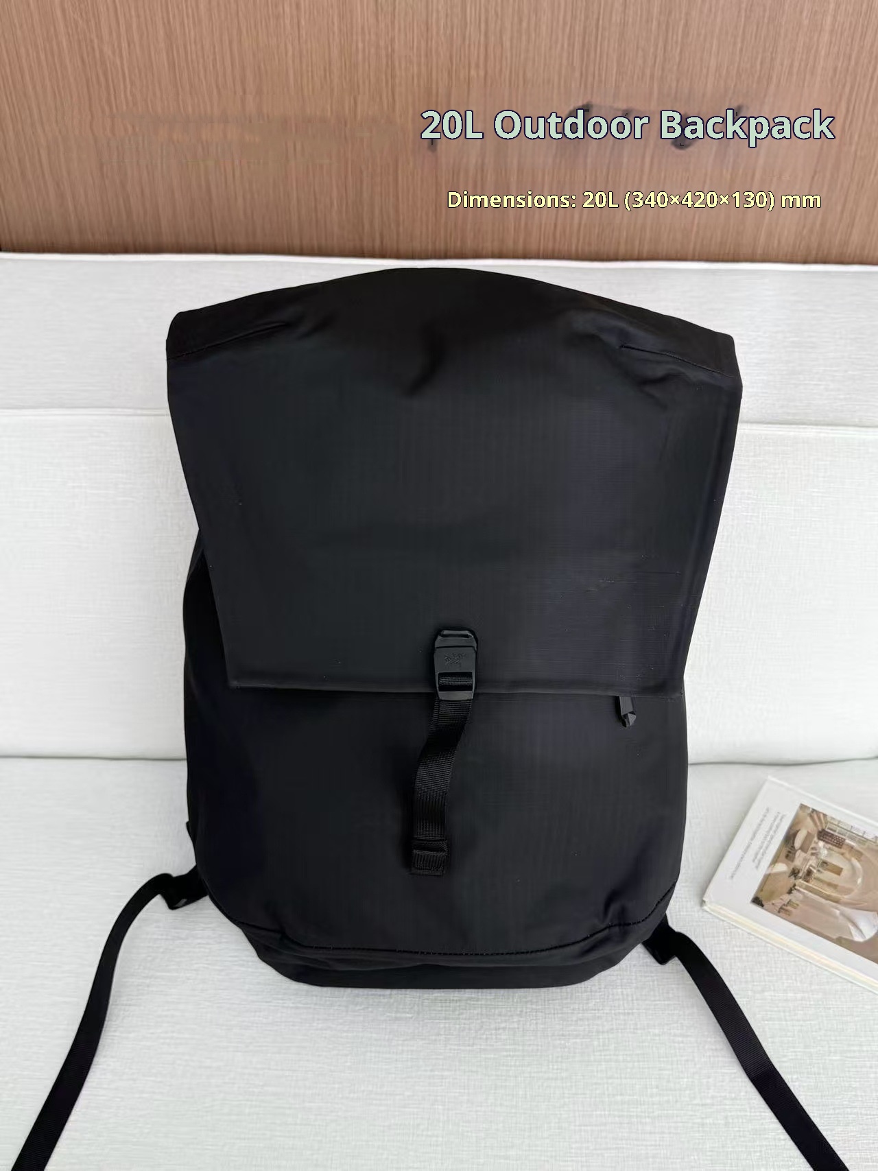 ActiveGo Daily Travel Large Capacity Outdoor Hiking Bag 20L Sports Waterproof Lock Buckle Casual Backpack_voghion.com