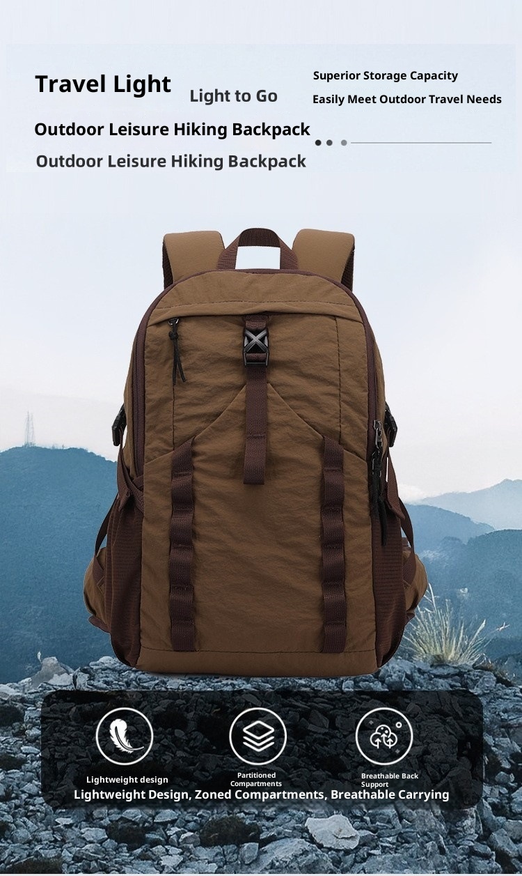 ActiveGo Hiking Ultra-Light Casual Backpack Large Capacity Mountaineering Outdoor Sports Bag_voghion.com