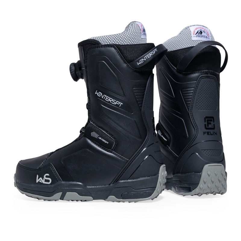 Zees Zees WS Ski Boots High Hardness Carving Snowboard Shoes Waterproof Warm Snowboarding_voghion.com