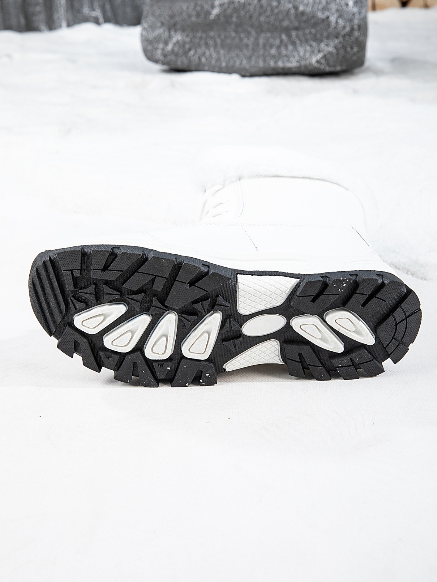 Zees Zees Northeast Snow voor mannen en vrouwen 2025 Winter Fleece-gevoerde, verdikte, warme katoenen schoenen, antislip, waterdicht, outdoor skischoenen_voghion.com