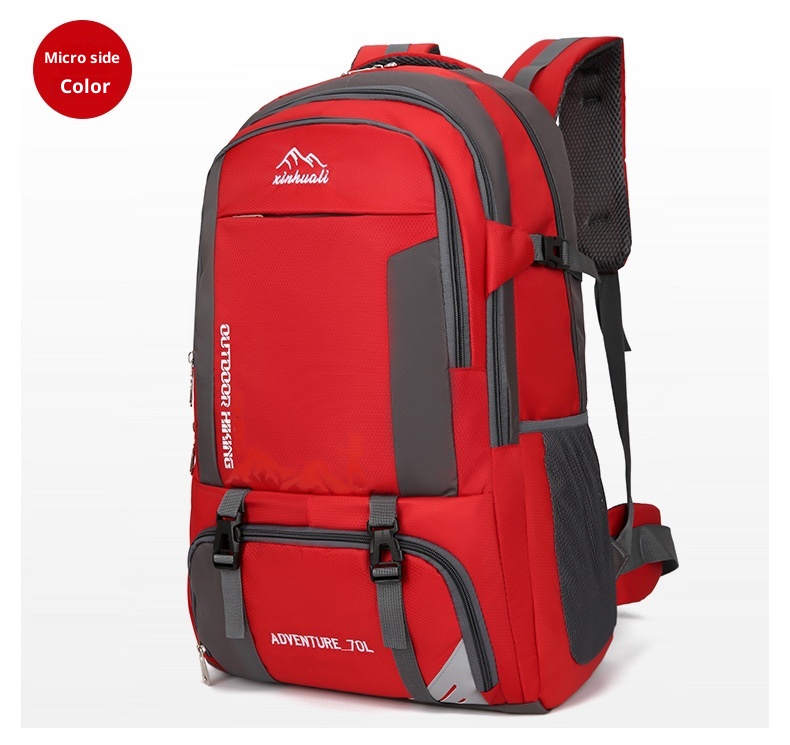 ActiveGo Cross-border Mountaineer Rucksack mit großem Fassungsvermögen (70 l) – Multifunktionaler Rucksack für Camping, Reisen und Wandern_voghion.com