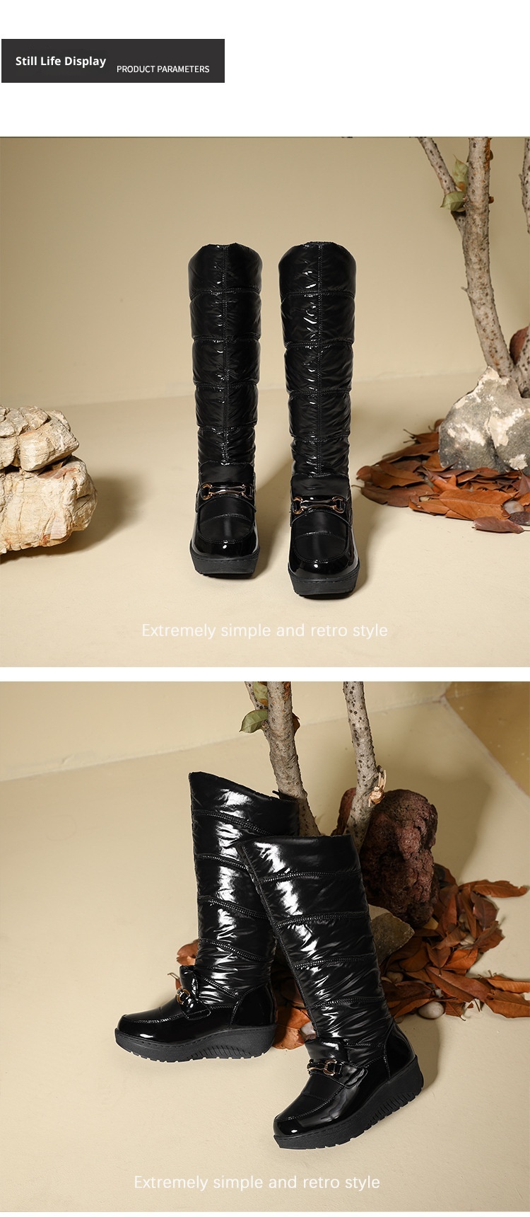 Zees Zees Please Proceed The New Store To Place An Order For In-stock Fast-shipping Down Fabric Waterproof High-top Snow With_voghion.com