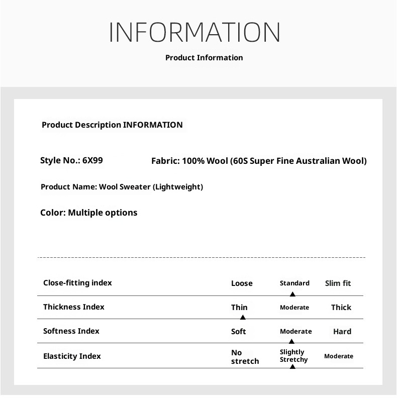 Maglione in lana fine anni '60, lavabile in lavatrice, da uomo, girocollo stretto, manica lunga, lavorato a maglia, primavera autunno, sottile_voghion.com