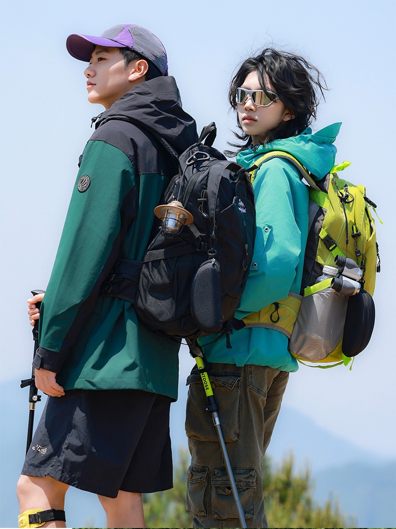 ActiveGo Cross-Border 2025 Travel Fashion Simple Versatile Large Capacity Professional Hiking Backpack_voghion.com