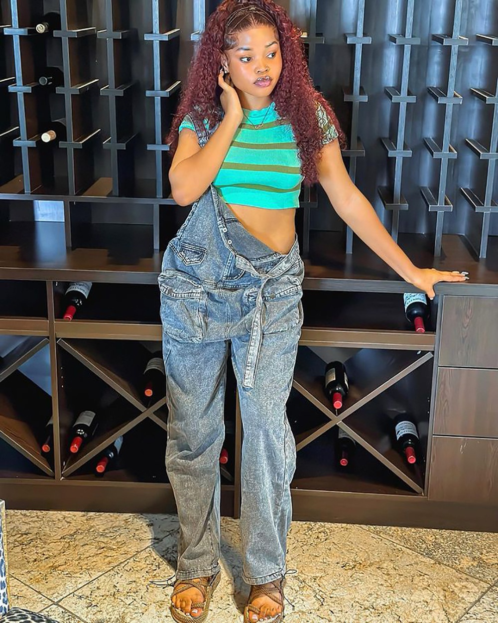 Pantaloni larghi a gamba larga con tasche larghe, stile INS, stile europeo e americano, da donna, transfrontalieri, ChicShe_voghion.com