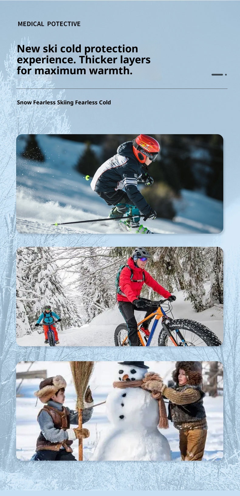 Boy Ski 2025 Winter Herren und Damen Outdoor Bergsteigen Winddicht Kältedicht Fleecegefüttert Touchscreen Verdickt Warme Handschuhe_voghion.com