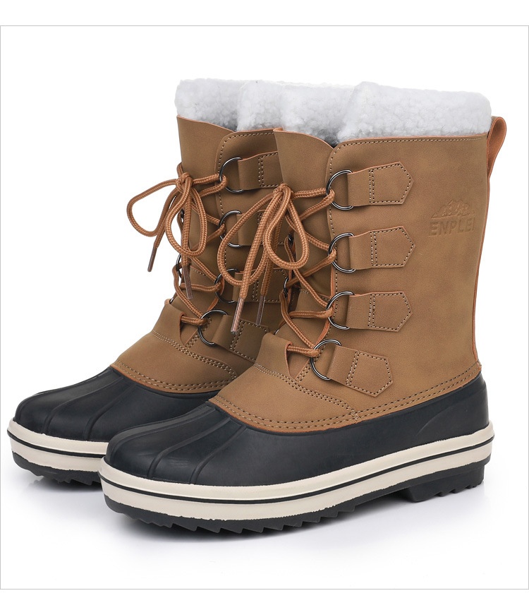 Zees Cro-Border Duck Hunting For Women, Adult Warm Snow Waterproof Outdoor Mid-Calf Boot, Export Trade To Ruia, Ski_voghion.com