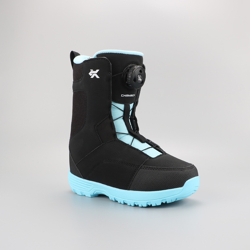 Zees Equipment Kinder Snowboardschoenen Stalen Gesp Snelle Aantrek Jeugd Antislip Skischoenen Waterdicht_voghion.com