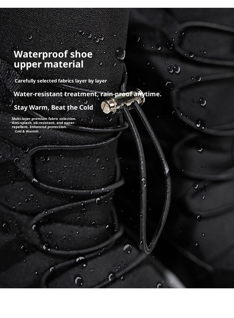 Zees Northeast Harbin Boots For Women Winter Waterproof Non-Slip Warm Fleece Lined Thickened Outdoor Hiking Snow Country_voghion.com