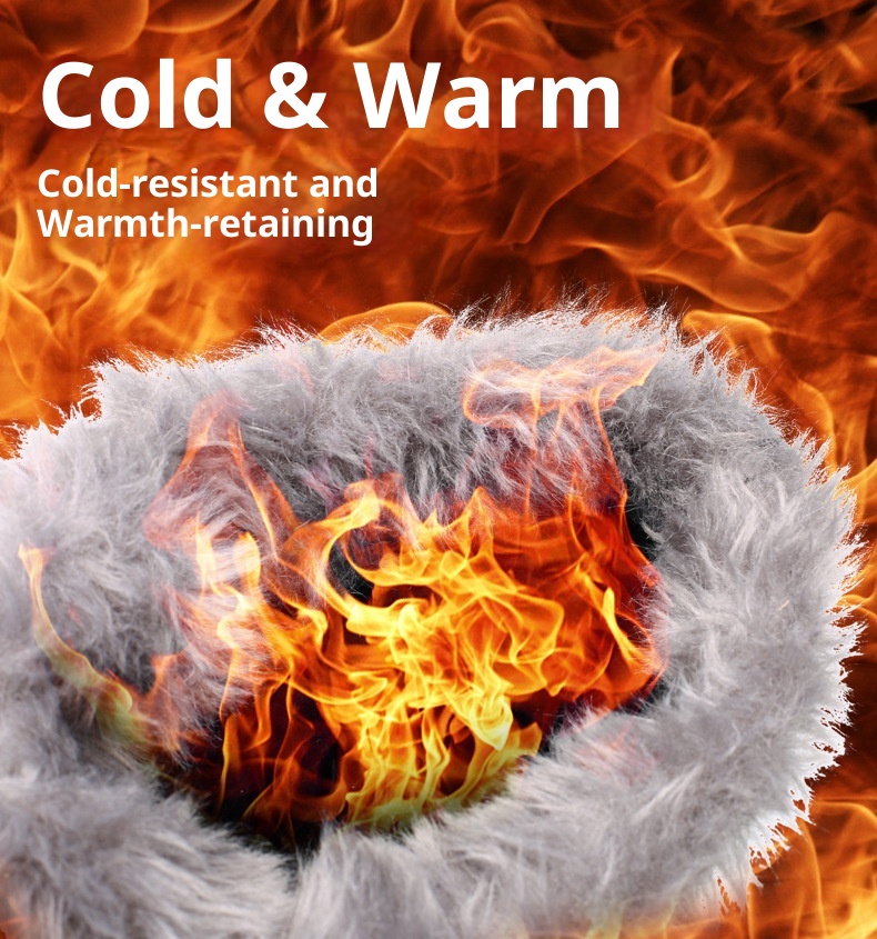 Botas antiderrapantes Zees Cross-Border para mulheres, ideais para esqui em regiões com neve no nordeste dos EUA. Forradas com lã, grossas e quentes._voghion.com