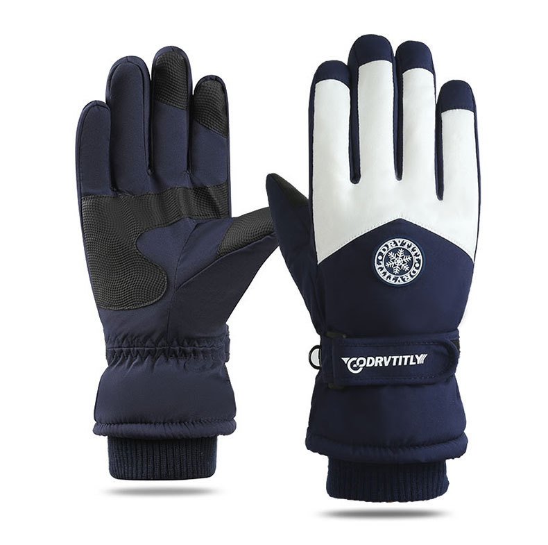 jongen Jongen Herfst Winter Ski Mannen Vrouwen Koppels Fietsen Sport Fleece Gevoerd Verdikt Winddicht Waterdicht Koudebestendig Touchscreen_voghion.com