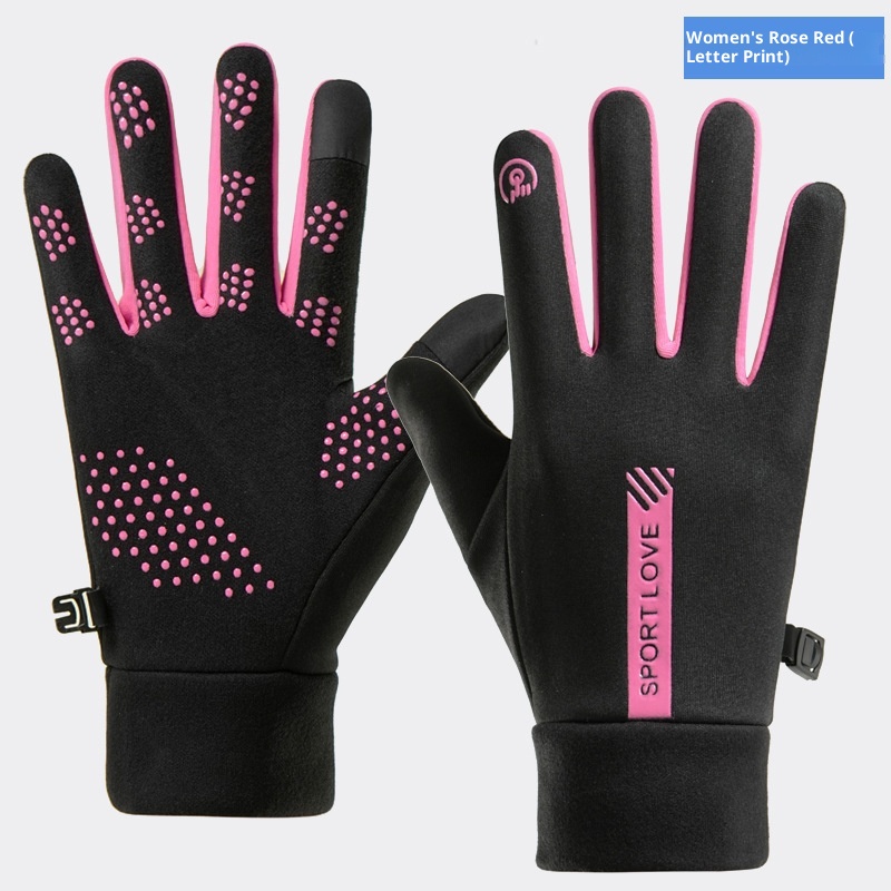 ragazzo Ragazzo Invernale Uomo e Donna, Foderato in Pile, Antivento, Resistente al Freddo, Touchscreen, Antiscivolo, Per Equitazione, Guida, Esterno_voghion.com