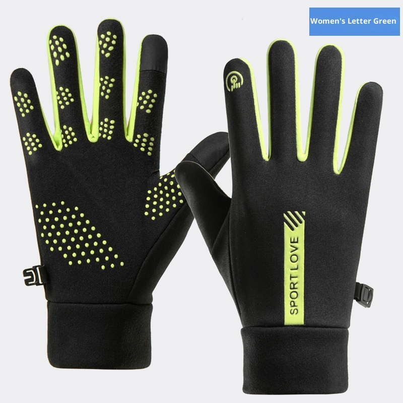 ragazzo Ragazzo Invernale Uomo e Donna, Foderato in Pile, Antivento, Resistente al Freddo, Touchscreen, Antiscivolo, Per Equitazione, Guida, Esterno_voghion.com