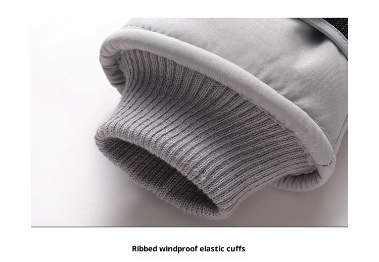 boy Boy Women's Ski Cycling Men's Touchscreen Cold-Proof Winter Warm Gloves Electric Bike Fleece-Lined_voghion.com