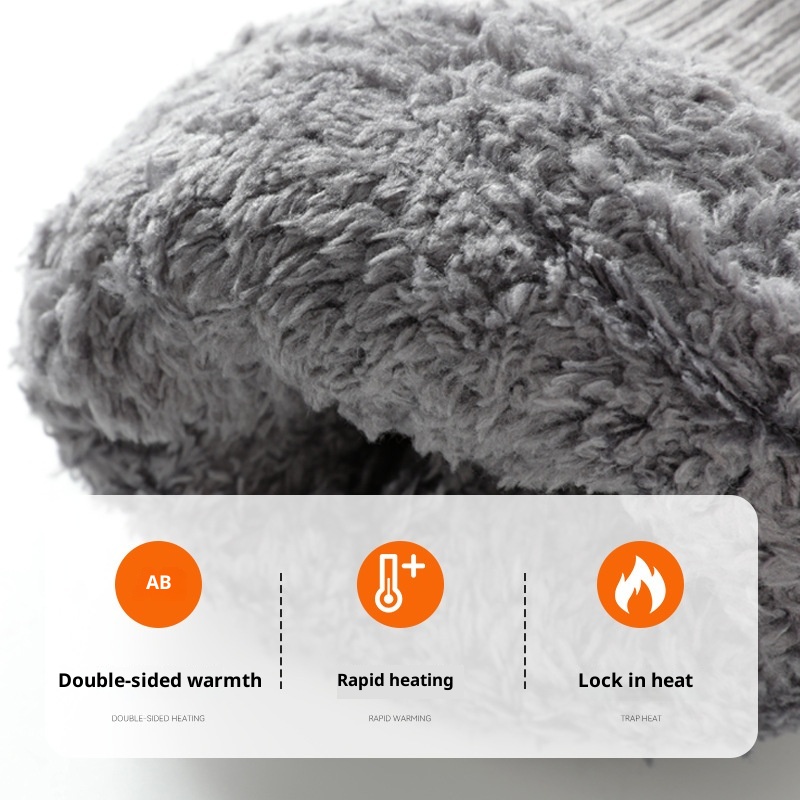 boy Boy Women's Ski Cycling Men's Touchscreen Cold-Proof Winter Warm Gloves Electric Bike Fleece-Lined_voghion.com