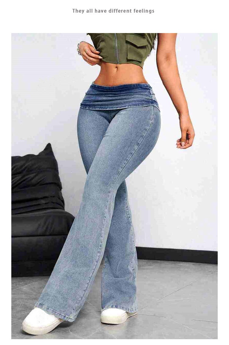 ChicShe Cross-Border European And American Sexy Peach Butt Jeans For Women, Tight Elastic Long Pants, Slimming Hip-Lifting_voghion.com