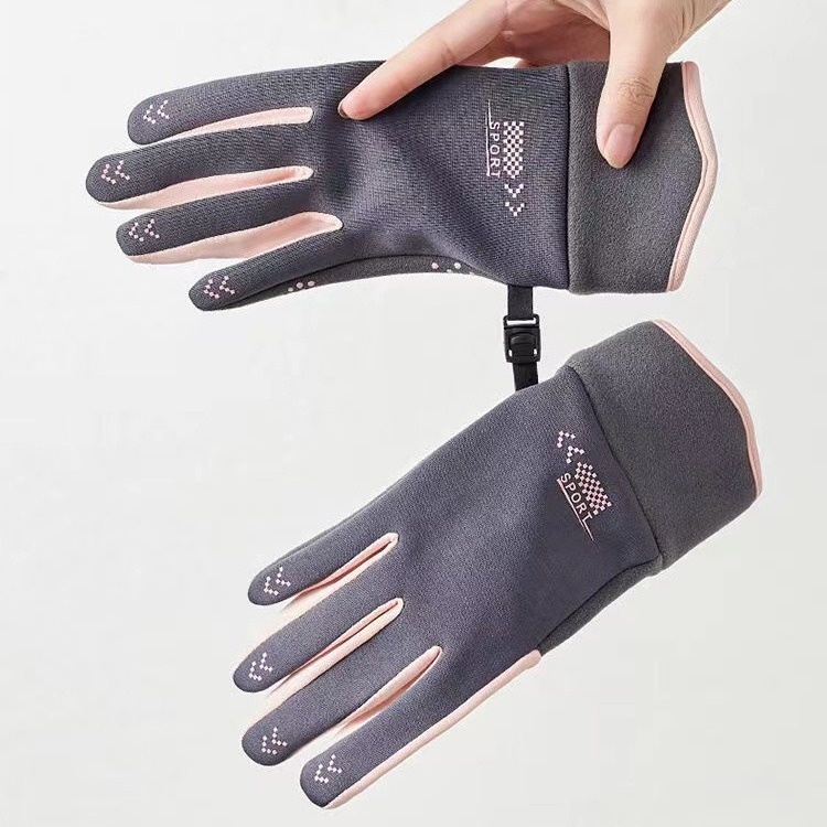 ragazzo ragazzo autunno inverno foderato in pile spesso caldo uomo e donna sport all'aria aperta antifreddo touchscreen derong guida equitazione_voghion.com