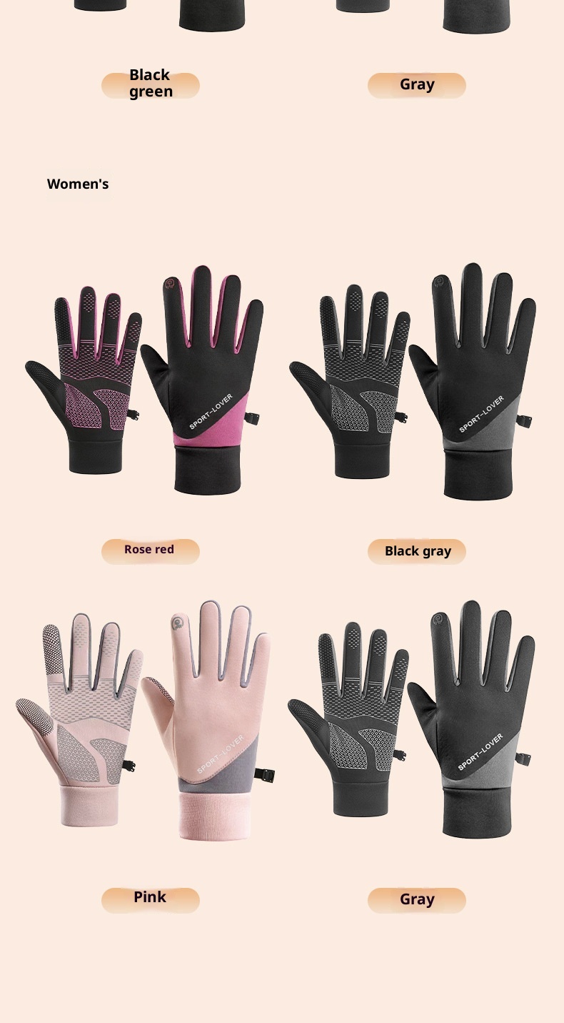 boy Boy Autumn Winter Ski For Men And Women, Outdoor Cycling Sports Fashion, Warm Fleece-lined, Windproof, Waterproof,_voghion.com