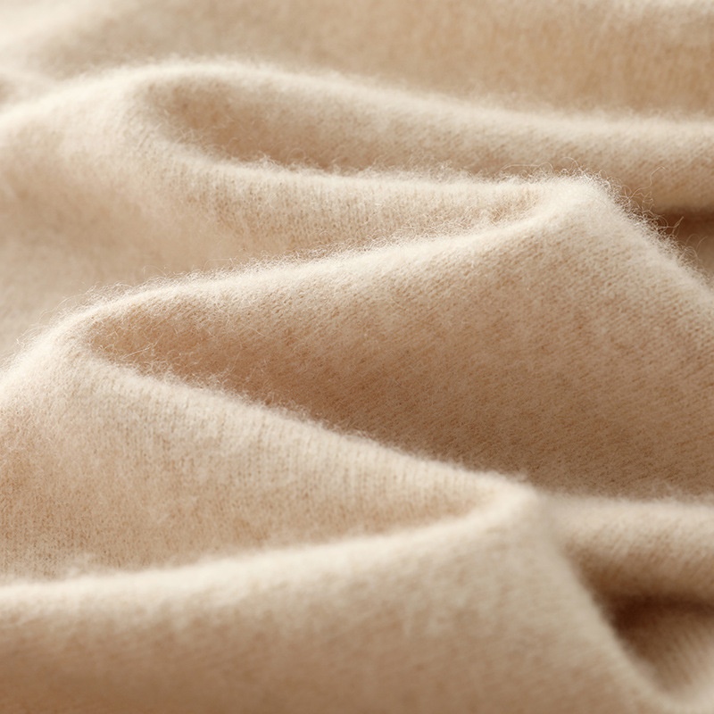 boy Boy Boy Boy Autumn Winter New Cashmere Round Neck Inner Layer Base Shirt Loose Business Casual Wool Men's Thickened Sweater_voghion.com