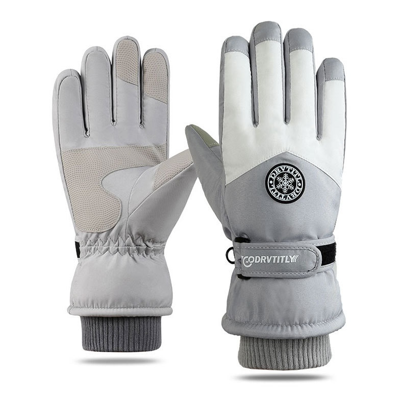 jongen Jongen Herfst Winter Ski Mannen Vrouwen Koppels Fietsen Sport Fleece Gevoerd Verdikt Winddicht Waterdicht Koudebestendig Touchscreen_voghion.com