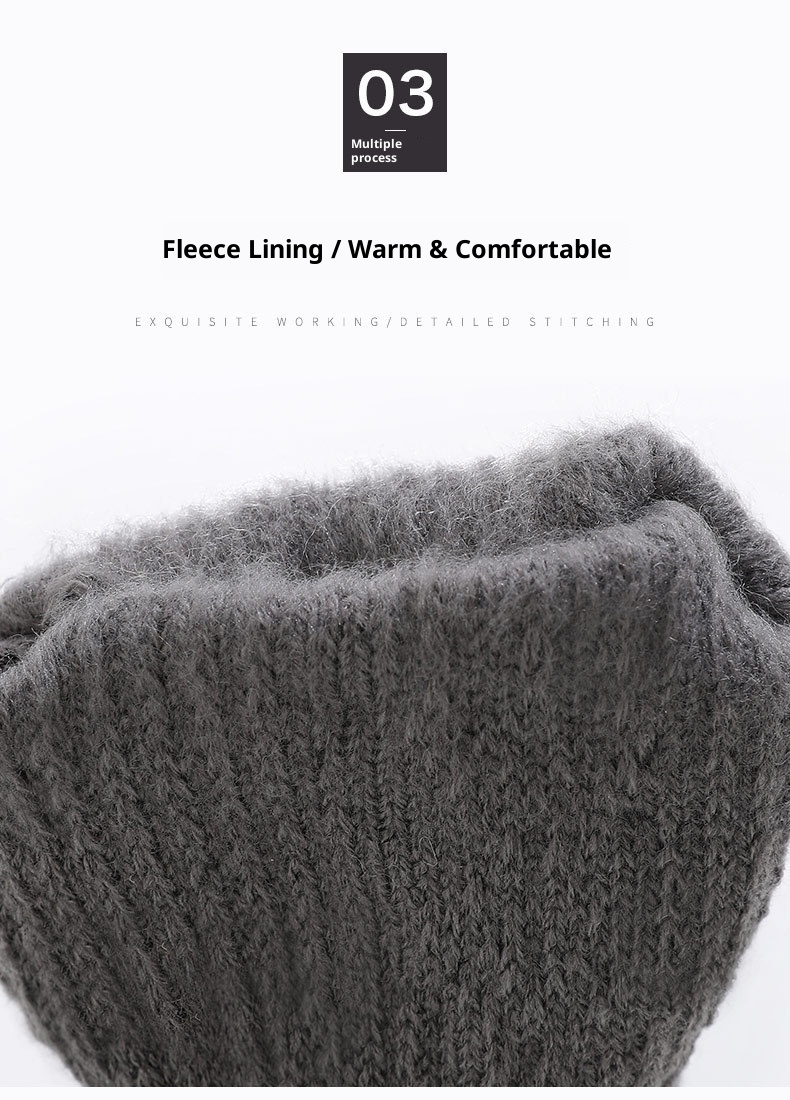 Guanti invernali da uomo e da donna, a due dita, per ufficio, per scrivere, senza dita, caldi, in maglia a blocchi di colore, con dita divise_voghion.com