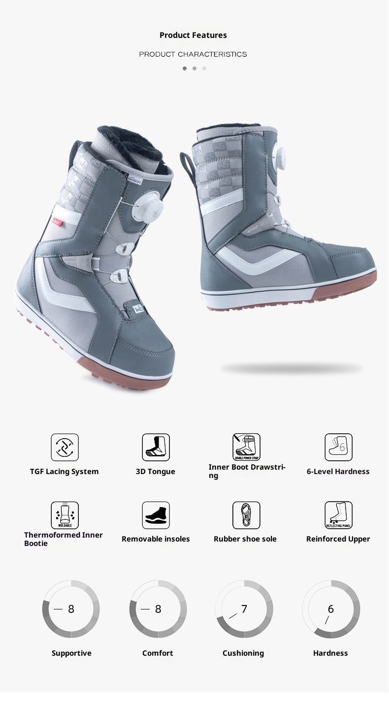 Zees Clearance WS Boots Freestyle Carving Snowboard Skiausrüstung Schneeschuhe_voghion.com