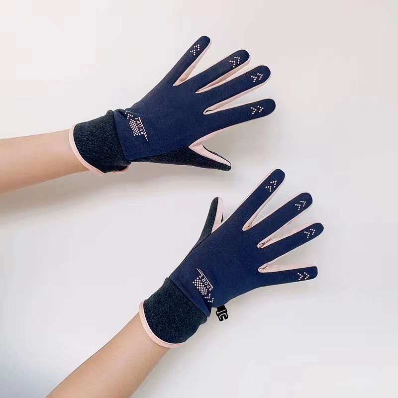 ragazzo ragazzo autunno inverno foderato in pile spesso caldo uomo e donna sport all'aria aperta antifreddo touchscreen derong guida equitazione_voghion.com