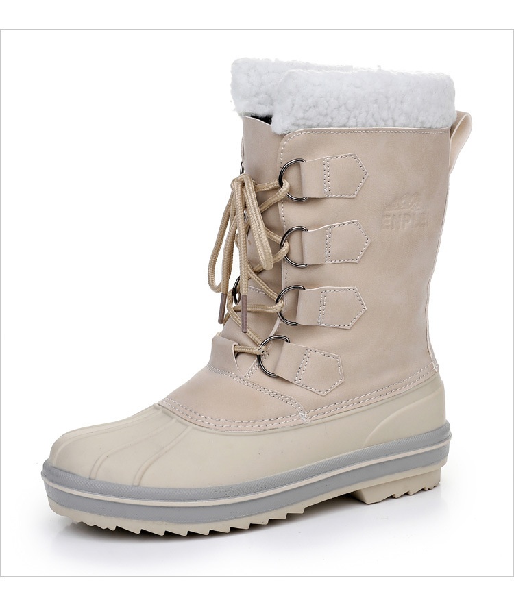 Zees Cro-Border Duck Hunting For Women, Adult Warm Snow Waterproof Outdoor Mid-Calf Boot, Export Trade To Ruia, Ski_voghion.com