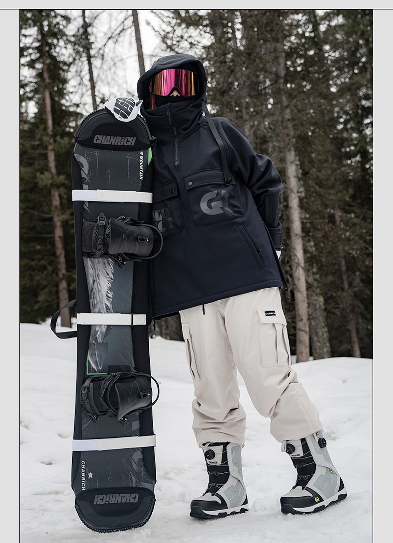 Zees CHANRICH Doppelschnallen-Snowboardschuhe Schnellverschluss für Damen und Herren, Allround-Snowboardschuhe zum Carven, Sliden, Flat-Flow-Snowboards und Freestyle-Ski_voghion.com