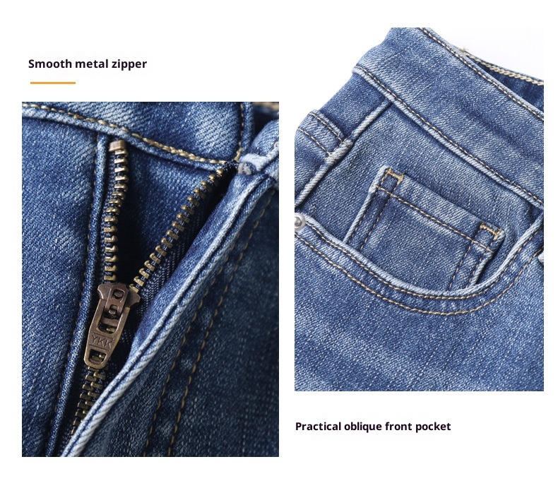 ChicShe 2024 New High Waist Stretch Jeans Spring Autumn Slim Fit Tall Fashion Versatile Elegant Flared Pants_voghion.com