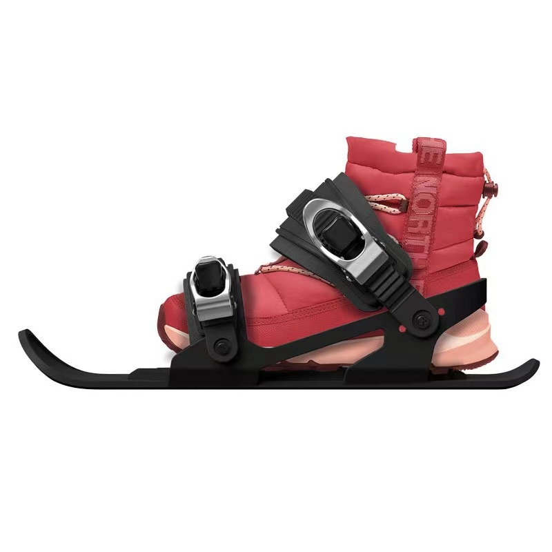 Zees Cross-Border Sports Winter Outdoor Snowboard Shoes Snow Boots Mini Wearable Parent-Child Skiing Artifact_voghion.com
