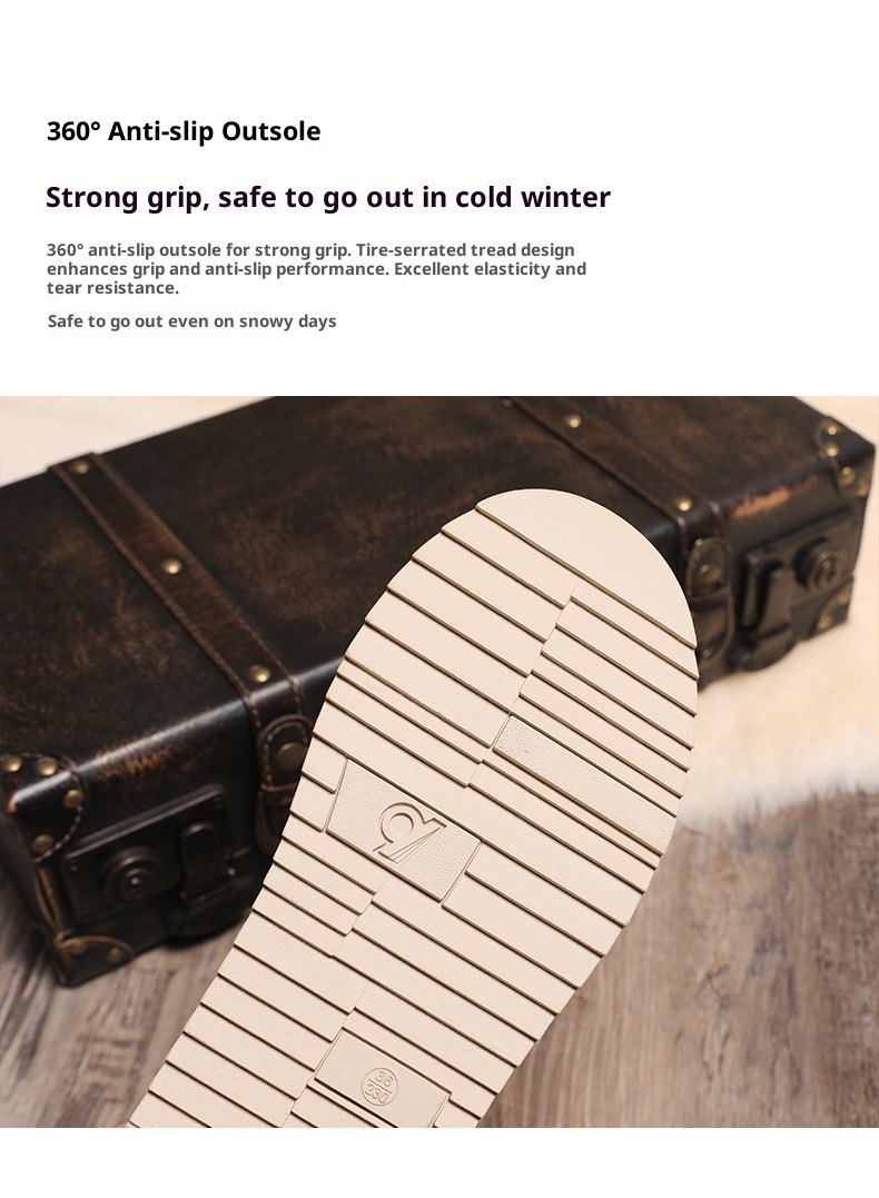 Zees Country Tour Special Same Style Height-Increasing Snow Space Walk Ski Boots Non-Slip Warm 5911_voghion.com